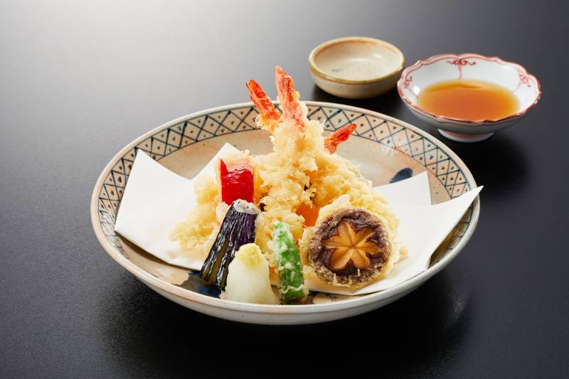 天婦羅盛り合わせ