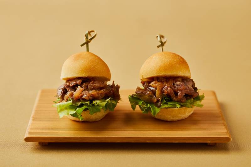 すき焼きバーガー