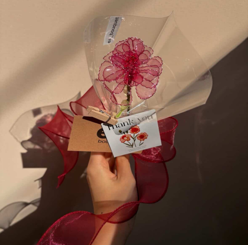 【2日間限定】ハンドメイドディップフラワー1輪+アフタヌーンティー