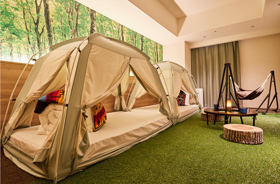 キャンッピングルーム写真