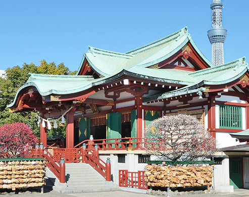 亀戸天神社